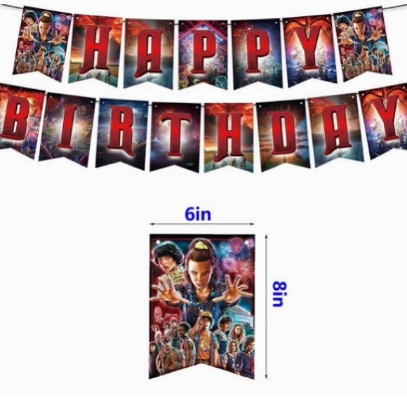 **SOLD Stranger Things Themed Party Package for your next Birthday! 139 pieces - Picture 7 of 9